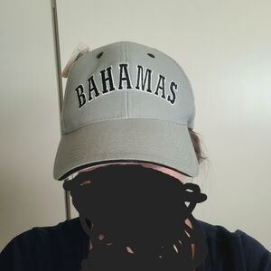 NWT! Gray Bahamas Baseball Cap